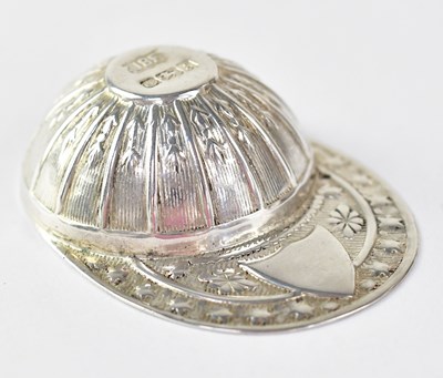 Lot 663 - An Elizabeth II hallmarked silver tea caddy...