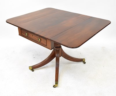 Lot 21 - A 19th century mahogany Pembroke table with...