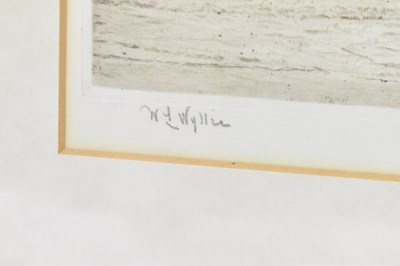 Lot 160 - WILLIAM LIONEL WYLLIE (1851-1931); an etching,...