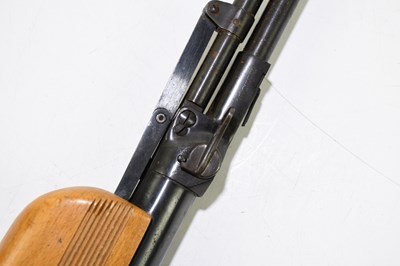 Lot 483 - RELUN TORNADO; an air rifle with light wood...