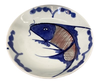 Lot 534 - An early 20th century Chinese blue and white...