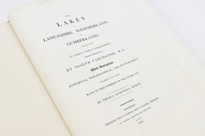 Lot 50 - FARINGTON (J), THE LAKES OF LANCASHIRE,...