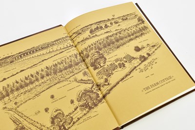 Lot 463 - THELWELL (N), A PLANK BRIDGE BY A POOL, signed...