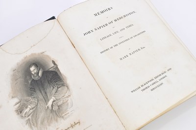 Lot 61 - NAPIER (M), MEMOIRS OF JOHN NAPIER OF...