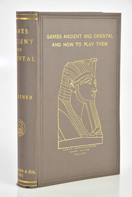 Lot 203 - FALKENER (E), GAMES ANCIENT AND ORIENTAL AND...