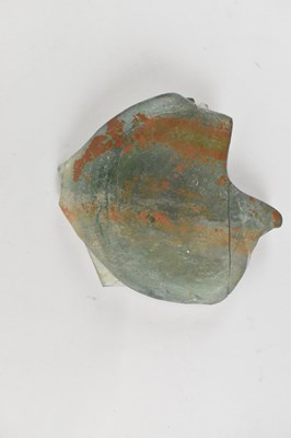 Lot 239 - An Ancient Greek style sandwich glass segment...