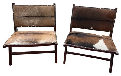 Lot 71 - A pair of late 20th century goat skin...