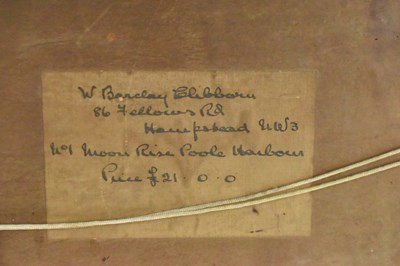 Lot 161 - WILLIAM BARCLAY GIBBON; watercolour and...