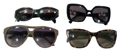 Lot 404 - Four pairs of lady's sunglasses including...