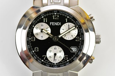 Lot 870 - FENDI; a stainless steel Orologi 4500G quartz...