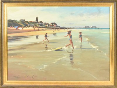 Lot 131 - RAYMOND LEECH (born 1949); oil on board,...