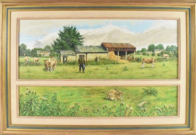 Lot 249 - ALAN HOLTBY-BROWN (born 1936); oil on board,...