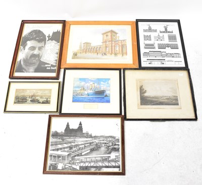 Lot 449 - A group of Liverpool related pictures and...