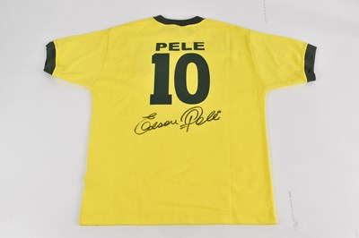 Lot 330 - BRAZIL; a 1970s retro style Pelé number 10...