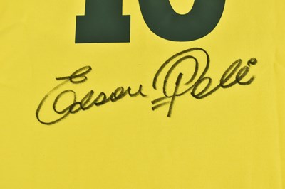 Lot 330 - BRAZIL; a 1970s retro style Pelé number 10...