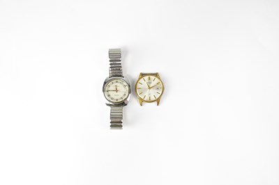 Lot 1308 - CARRONADE; a gentlemen's 1970s stainless steel...