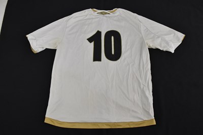 Lot 322 - PELE; a Santos Football Club retro style shirt,...