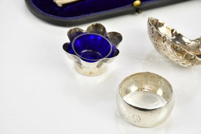 Lot 2391 - J SHERWOOD & SONS; an Edward VII hallmarked...