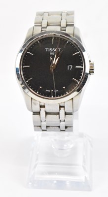 Lot 925 - TISSOT; a gentleman's stainless steel...