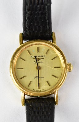 Lot 816 - LONGINES; a ladies' Presence quartz wristwatch...