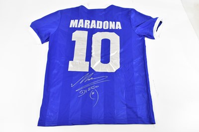 Lot 308 - DIEGO MARADONA; a 'Hand of God' Argentina...