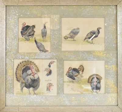 Lot 154 - PERCY MACQUOID (1852-1925); a set of four...