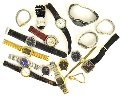 Lot 1360 - Eighteen various ladies' and gentlemen's...