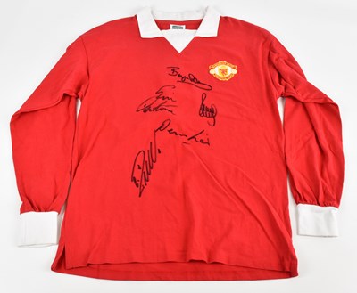 Lot 331 - MANCHESTER UNITED; a Legends retro style shirt,...