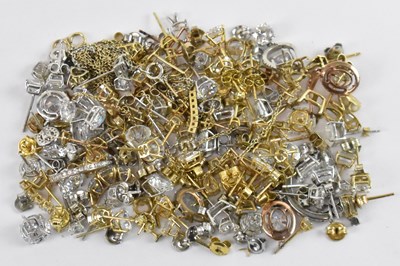 Lot 762 - A group of scrap yellow and white metal...