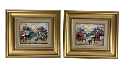 Lot 315 - MAURILLE PRIVOST; a pair of oils on canvas,...