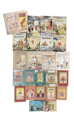 Lot 318 - A group of children's books including 'Rupert',...