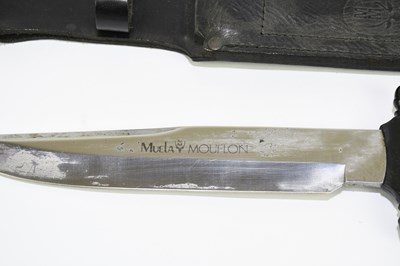 Lot 460 - MUELA MOUFLON; a Spanish hunting knife fitted...