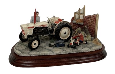 Lot 658 - BORDER FINE ARTS; a model tractor, 'Like...