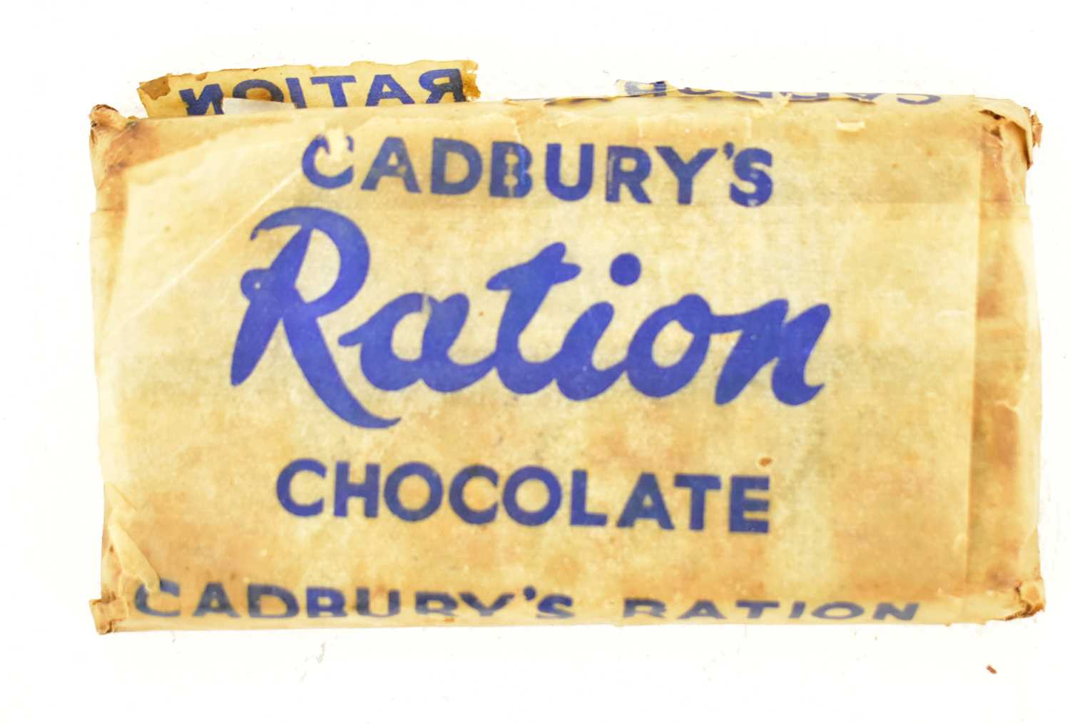 Lot 594 - A vintage 1930s Cadbury's Ration chocolate, 10...