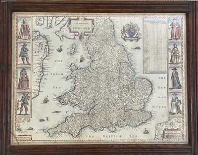 Lot 668 - CHRISTOPHER SAXTON (1540-1610) & JOHN SPEED...