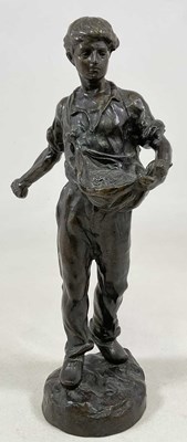 Lot 117 - A large early 20th century bronze figure of a...