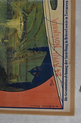 Lot 880 - EXPOSITION INTEREST; an original Brussels...