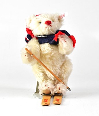 Lot 348 - STEIFF; a German collectors' bear, 'Skier Bear'...