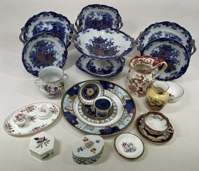 Lot 184 - A quantity of ceramics including a 19th...