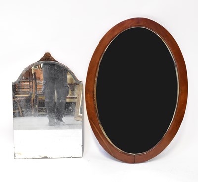 Lot 128 - Two early 20th century mirrors, comprising a...