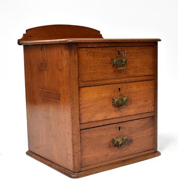 Lot 58 - A late 19th/early 20th century mahogany...