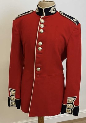 Lot 77 - SCOTS GUARDS; a regimental ceremonial tunic in...