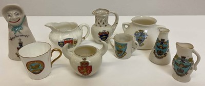 Lot 195 - W H GOSS; a small collection of Goss and other...