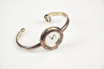 Lot 639 - ROY KING; a silver wristwatch, unboxed.