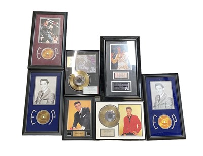 Lot 374 - ELVIS PRESLEY; a group of framed limited...