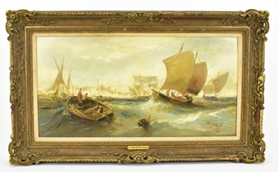 Lot 192 - WILLIAM WEBB (1862-1903); oil on canvas,...