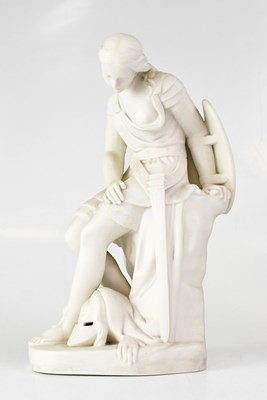 Lot 464 - JOHN BELL FOR MINTON; a 19th century Parian...