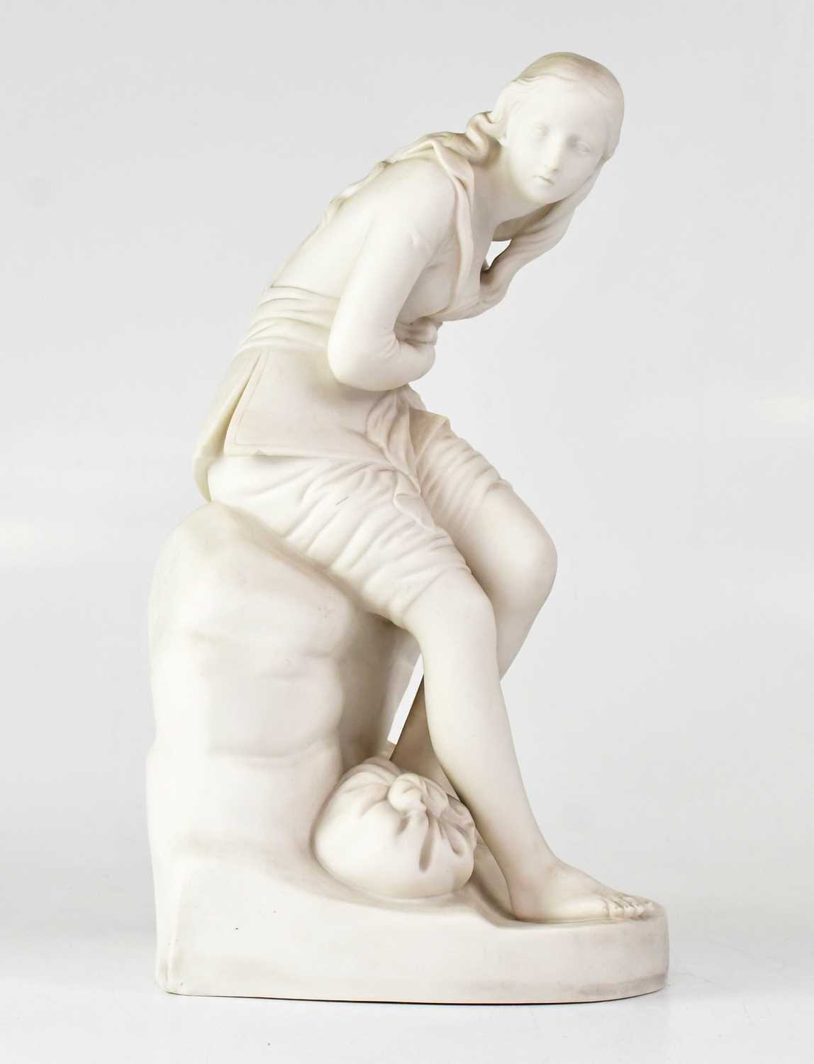 Lot 465 - JOHN BELL FOR MINTON; a 19th century Parian...