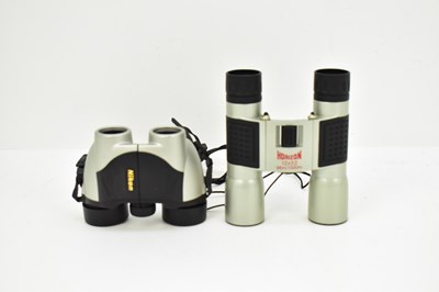 Lot 217 - Two pairs of modern pocket binoculars,...