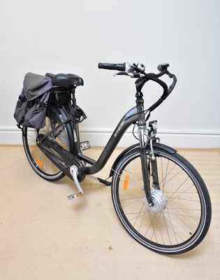 Lot 1265 - BTWIN; an electric bicycle, with charger, pump...